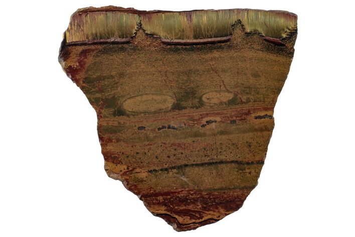 Marra Mamba Tiger's Eye Slab - Mt Brockman ( Billion Years) #257996